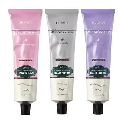 Private Label in Stock Hand Cream 75g 3 Flavors Hand Lotion Moisturizing Factory Wholesale