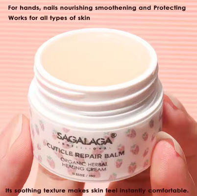 Factory Price Organic Cuticle Care Cream Natural Nail Repair Balm Scented Hand Butter Moisturizing Dry Nails