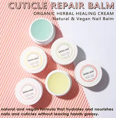 Factory Price Organic Cuticle Care Cream Natural Nail Repair Balm Scented Hand Butter Moisturizing Dry Nails