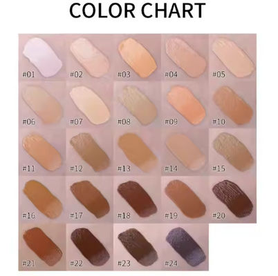 Full Coverage Foundation Private Label Waterproof Matte Liquid Concealer Foundation for Black Skin