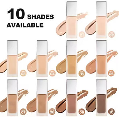 High Quality for Black Women Dark Skin Custom Cream Foundation Private Label Vegan Make up Foundation