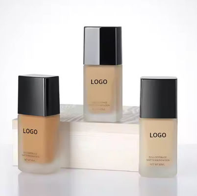 Custom Private Label Waterproof Full Coverage Foundation Makeup for All Skin Types