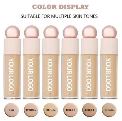 Makeup Custom logo Vegan Liquid Foundation Wholesale Full Coverage Matte Waterproof Foundation