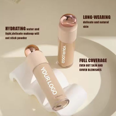 Makeup Custom logo Vegan Liquid Foundation Wholesale Full Coverage Matte Waterproof Foundation