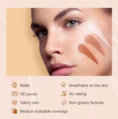 Long Lasting High Quality Make up Cream Private Label Full Coverage Waterproof and Matte Makeup Liquid Foundation
