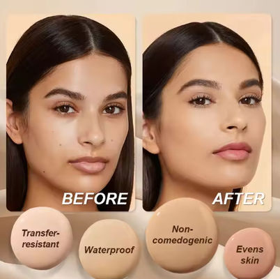 Long Lasting High Quality Make up Cream Private Label Full Coverage Waterproof and Matte Makeup Liquid Foundation