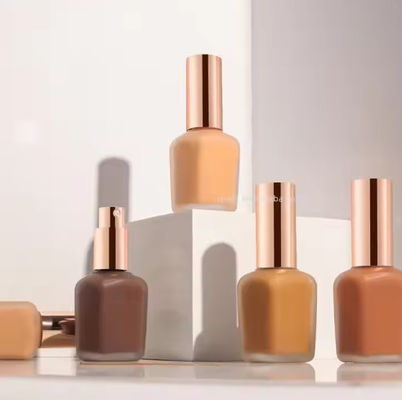 Private Brand Makeup Oil Free Vegan Moisturizing Matte Foundation Full Coverage Waterproof Foundation Wholesale