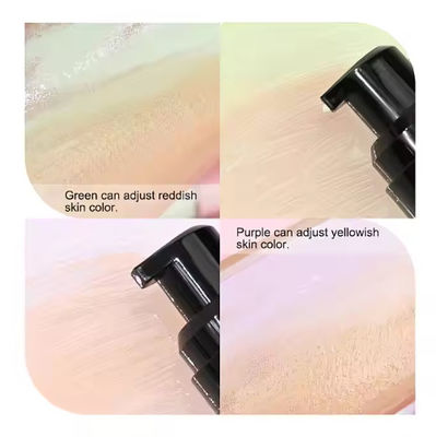 Brightening Concealer Color Changing Temperature-Changing Makeup Base Isolation Cream Makeup Liquid Foundation Full Coverage