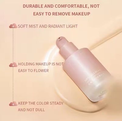 Long-lasting Matte Liquid Foundation Matte Waterproof Foundation Make-up Not Easy to Take Off Make-up Foundation Clear