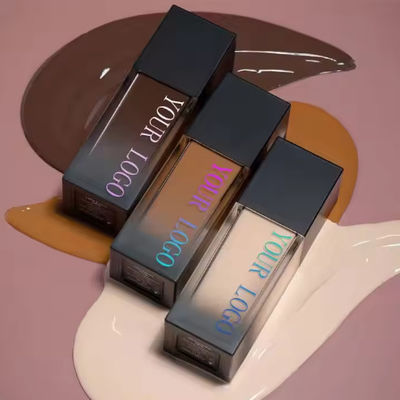 Private Label Custom Foundation Liquid Full Coverage Makeup Manufacturers Waterproof Concealer Matte Long-lasting Foundation