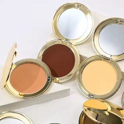 Natural Makeup Compact Powder Pressed Powder Compact Makeup Foundation Powder Customized Private Logo