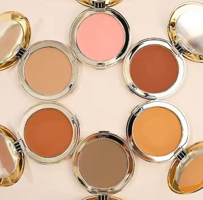 Natural Makeup Compact Powder Pressed Powder Compact Makeup Foundation Powder Customized Private Logo