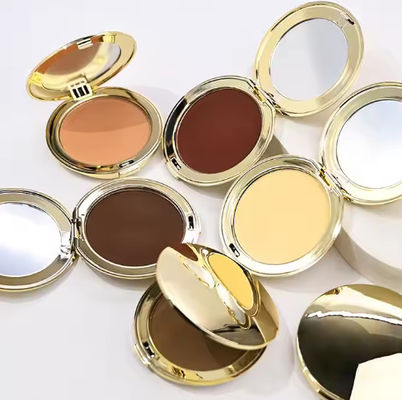 Natural Makeup Compact Powder Pressed Powder Compact Makeup Foundation Powder Customized Private Logo