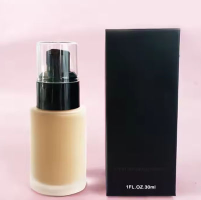 The Best Vegan Matte Full Coverage Foundation, Full-spectrum Sunscreen Liquid Makeup Foundation, Suitable for Women's Skin Tone