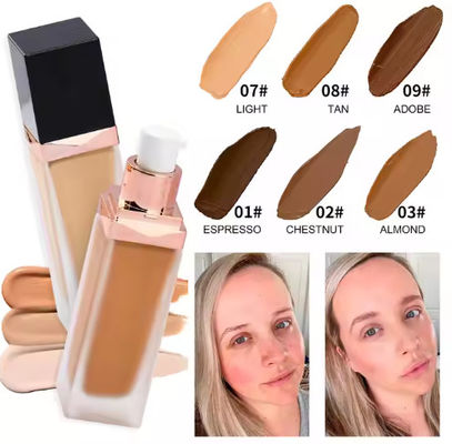 Free Sample Vegan Full Coverage Foundation Private Label Makeup Matte Foundation for Makeup