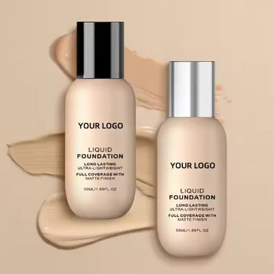 OEM New Hot Liquid Foundat Makeup Set Private Label Includes Foundation Concealer Matte Sunscreen-Support Foundation Brush Set