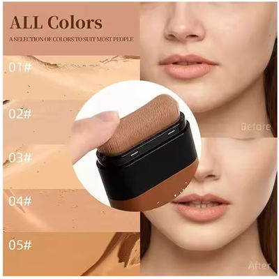 Women's Natural Vegan Mineral Liquid Foundation Concealer Wholesale Loose Full Coverage Cream Makeup Waterproof Light for Fair