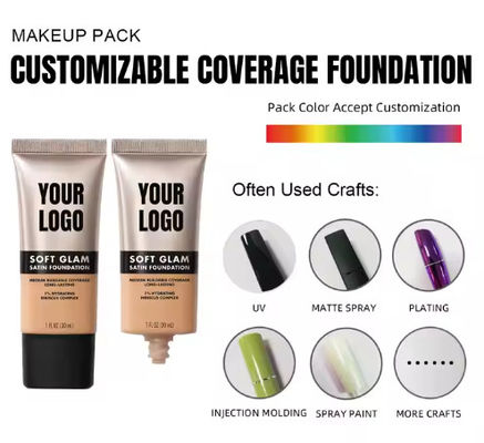 High Quality Oil Control Waterproof Concealer Foundation For Black Skin Vegan Original High Coverage Foundation