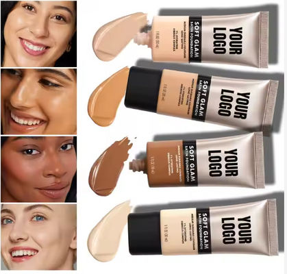 High Quality Oil Control Waterproof Concealer Foundation For Black Skin Vegan Original High Coverage Foundation