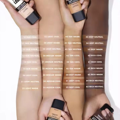 High Quality Oil Control Waterproof Concealer Foundation For Black Skin Vegan Original High Coverage Foundation
