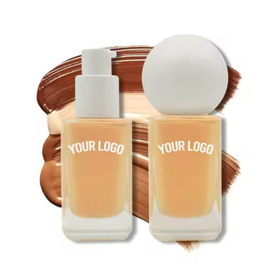 Long Lasting Natural Face Makeup Concealer Liquid Private Label Foundation Matte Waterproof Foundation Solution For Oily Skin