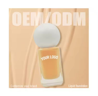 Long Lasting Natural Face Makeup Concealer Liquid Private Label Foundation Matte Waterproof Foundation Solution For Oily Skin