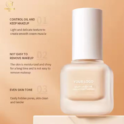 Private Label Vegan Cruelty Free Full Coverage Waterproof Matte Liquid Makeup Foundation Cream With HALAL