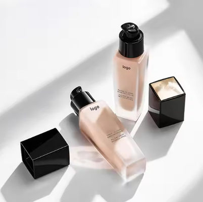 OEM/ODM Cosmetic High Quality Foundation Liquid Full Cover Long Lasting Matte Waterproof Makeup Foundation