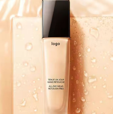 OEM/ODM Cosmetic High Quality Foundation Liquid Full Cover Long Lasting Matte Waterproof Makeup Foundation