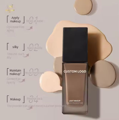 Customizable Full Coverage Makeup Foundation High Quality Lightweight Vegan Waterproof SPF Liquid Long Lasting Concealer Make