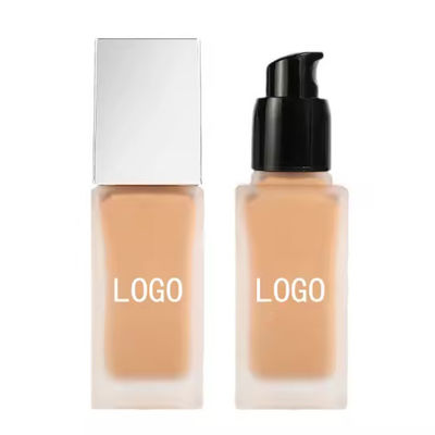 Wholesale Customized Logo Vegan Full Coverage Foundation Waterproof Oil Free Hydrating Matte Liquid Foundation Makeup Foundation