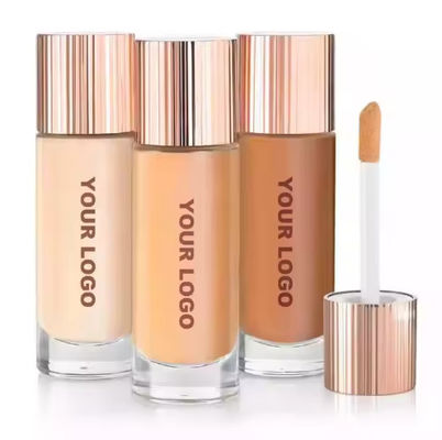 Private Label Makeup Matte Foundation Full Coverage Liquid Foundation Makeup Wholesales Female Body Waterproof Liquid Foundation