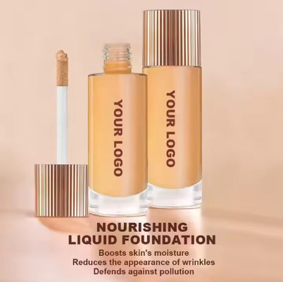 Private Label Makeup Matte Foundation Full Coverage Liquid Foundation Makeup Wholesales Female Body Waterproof Liquid Foundation
