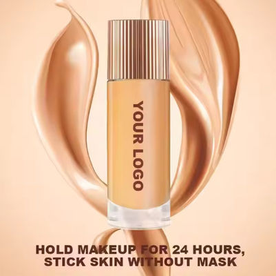 Private Label Makeup Matte Foundation Full Coverage Liquid Foundation Makeup Wholesales Female Body Waterproof Liquid Foundation