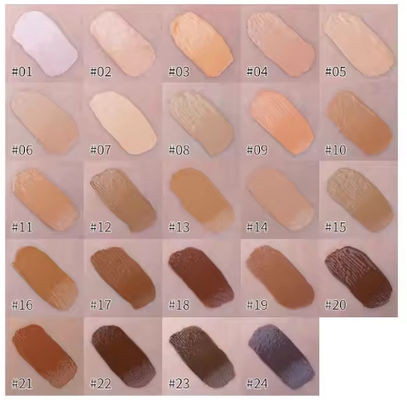 Lightweight Full Coverage Foundation Private Label Natural Makeup Foundation Liquid Foundation Makeup