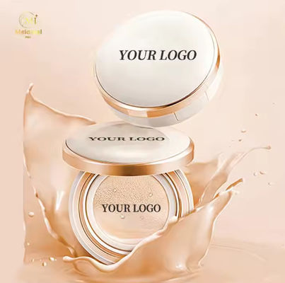 Cruelty-Free Vegan Full Coverage Waterproof BB & CC Cream Compact Foundation Cream SPF50+ Oil-contorl Cushion Foundation
