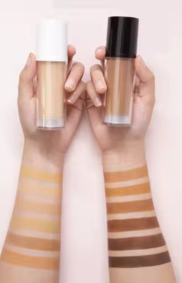 Natural Mineral Face Cream Foundation Custom Your Logo Full Coverage Face Makeup Matte Finish Liquid Creamy Concealer Foundation