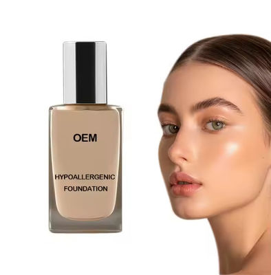 Private Label Long Lasting Waterproof Face Makeup Herbal Color Changing Foundation Primer