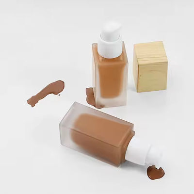 30 Colors Natural Full Coverage Matte Face Makeup Liquid Foundation Waterproof Private Label OEM for All Skin Foundation