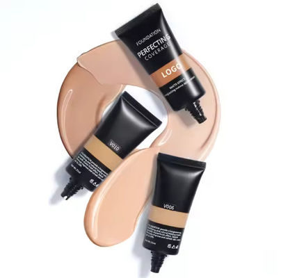 OEM/ODM Foundation Full Coverage Waterproof Makeup Black Women Long Lasting Vegan Private Label Liquid Foundation