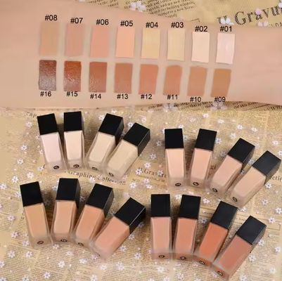 OEM/ODM Liquid Foundation Cream Makeup Vegan Matte High Coverage Foundation Cosmetics 
