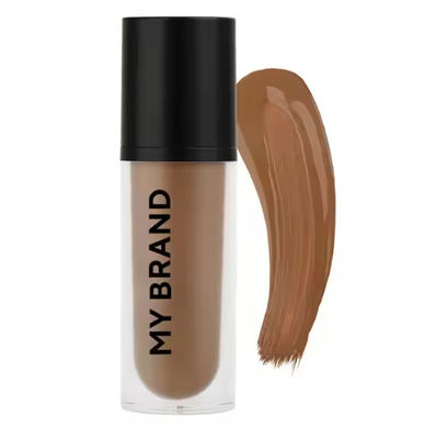 OEM/ODM No Logo Luxurious Private Label Colors Full Coverage Lqiuid Concealer Vegan Waterproof Long Lasting Liquid Foundation