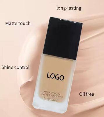 OEM/ODM Private Label Waterproof Full Coverage Foundation Makeup for All Skin Types
