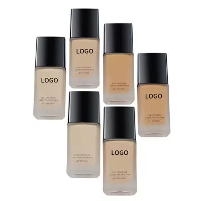OEM/ODM Private Label Waterproof Full Coverage Foundation Makeup for All Skin Types