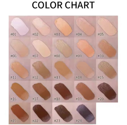 OEM/ODM Full Coverage Foundation Private Label Waterproof Matte Liquid Concealer Foundation for Black Skin