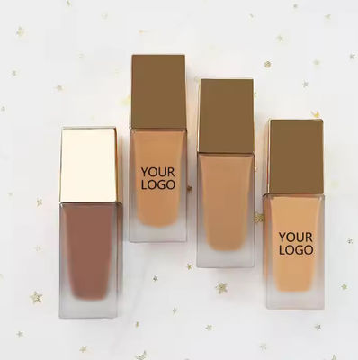 OEM/ODM Wholesale Matte Liquid Foundation Long Lasting Gentle Formula Waterproof Concealer Full Coverage Liquid Foundation