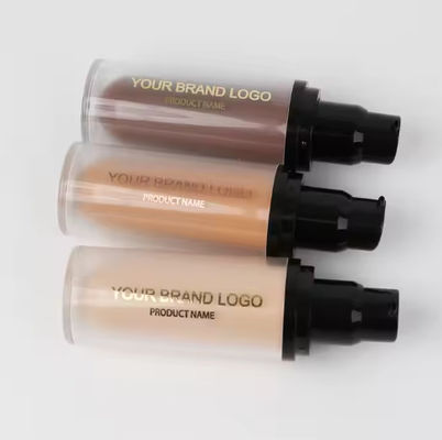 OEM/ODM Natural Mineral Face Cream Foundation Custom Your Logo Full Coverage Face Makeup Matte Finish Liquid Creamy Concealer Foundation