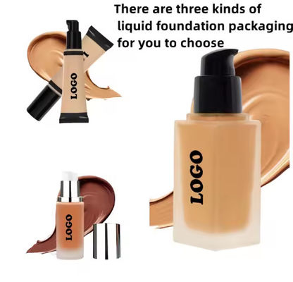 OEM / ODM Makeup Foundation DIY Brand Foundation Oil Control Waterproof Moisturizing BB Cream Concealer Long Lasting Matte Liquid Foundation