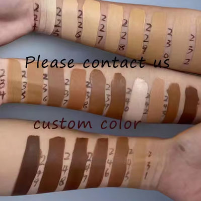 OEM / ODM Makeup Foundation Matte Natural Waterproof Matt Liquid Makeup Private Label Foundation for Women