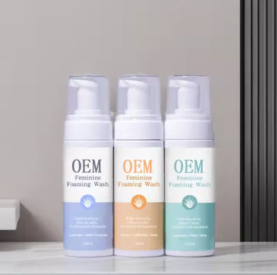 OEM / ODM Customized Facial Skincare Facial Cleanser Plant Extracts Moisturizing Oil Controlling Pore Shrinking Cleansing Mousse